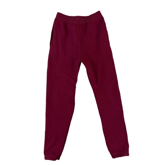 VTG MunsingWear Women Burgundy Sweatpants Size‎ Medium - Picture 1 of 4